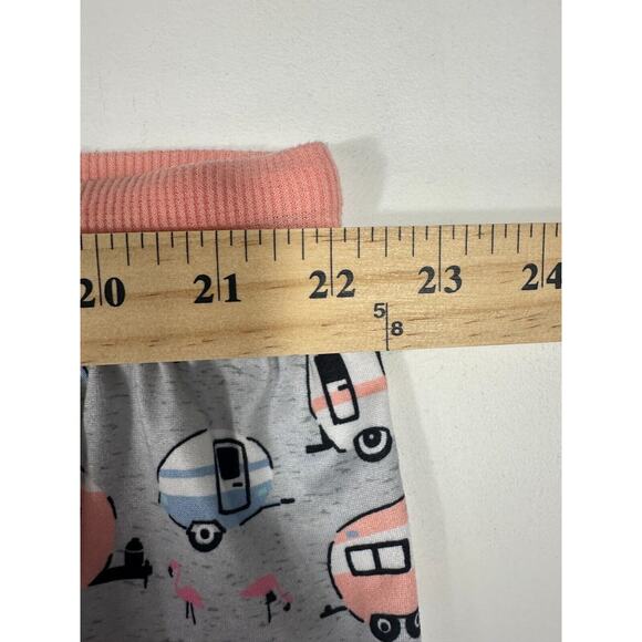 Nite Nite Munki Munki Pajama Pants Lot 2X Cats Garden Camper Soft Tie Waist - Picture 6 of 11